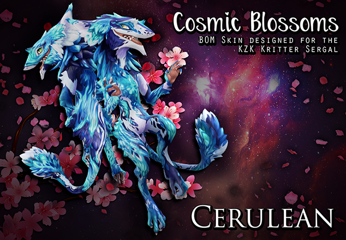 [KZK] Kritter Sergal Mod: Cosmic Blossoms - Cerulean