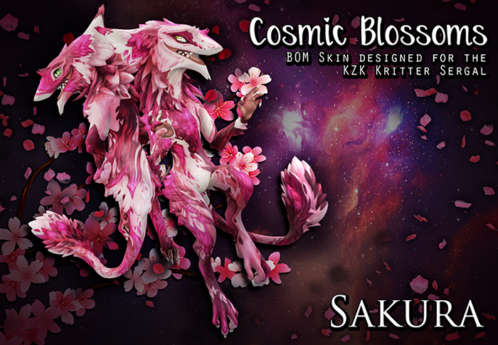 [KZK] Kritter Sergal Mod: Cosmic Blossoms - Sakura