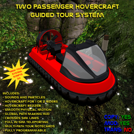 Hovercraft Guided Tour