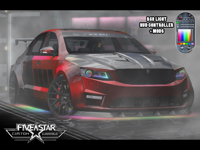 The 5 STARS Stella Street [ STORM RED ] KIT V.0.01