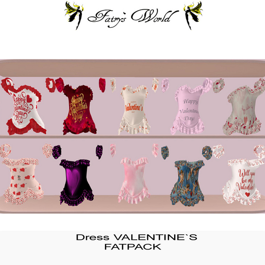 *Fairy`s World* LEGACY CLASSIC Dress VALENTINE`S FATPACK