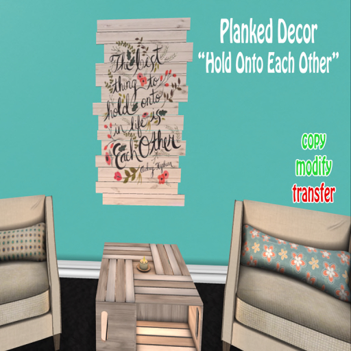 [AmHun] Planked Decor - Cityscape