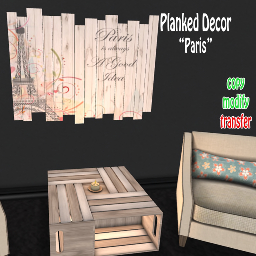 [AmHun] Planked Decor - Paris