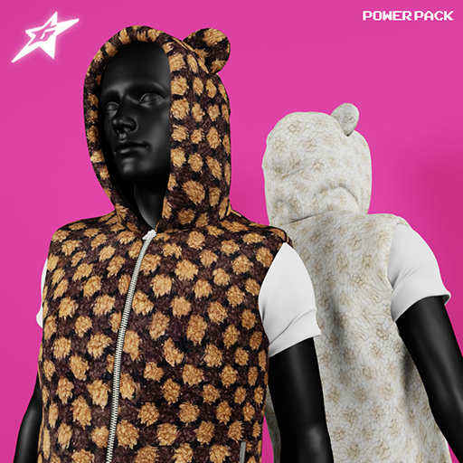 GSTAR. - Noah Net Fur Hoodie "Power Pack"