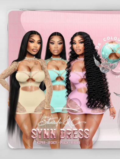 SHARDE $ Syn Dress - FATPACK $