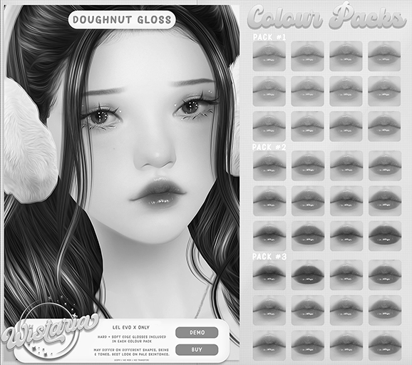 { wistaria } // DEMO ~ Doughnut Gloss ~ Evo X