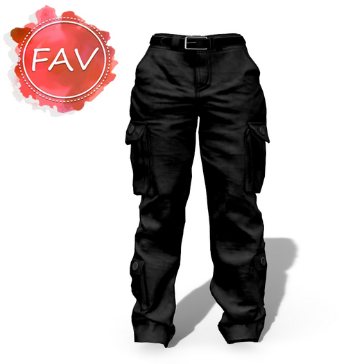 Black Cargo Pants