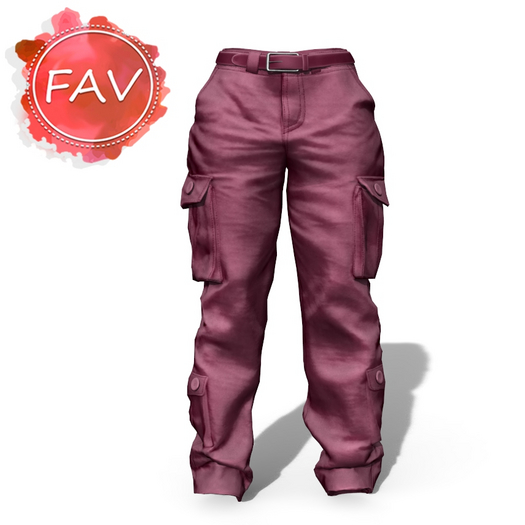 Pink Cargo Pants