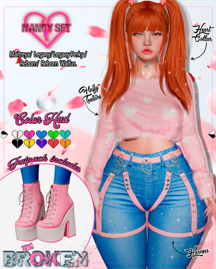 [I'M BROKEN] NANCY SET (FATPACK)