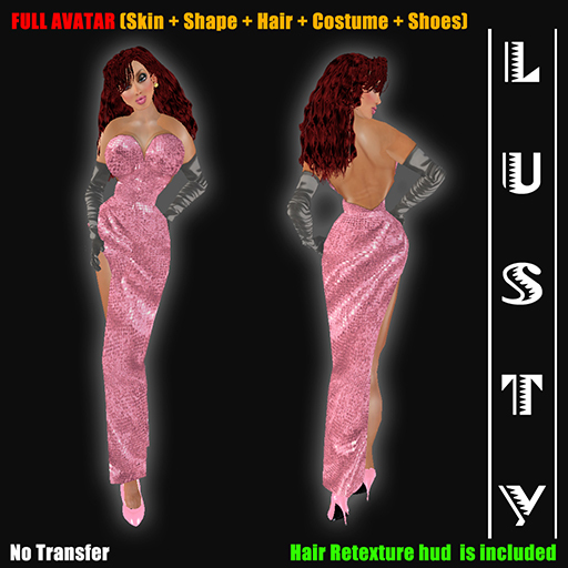 FULL AVATAR "Sexy Miss Rabbit" Pink