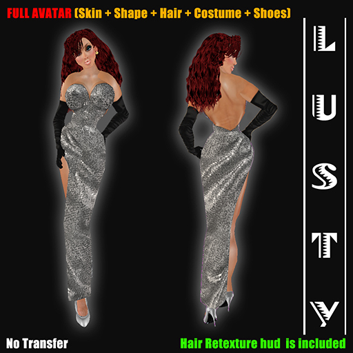 FULL AVATAR "Sexy Miss Rabbit" Silver