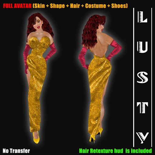 FULL AVATAR "Sexy Miss Rabbit" Yellow
