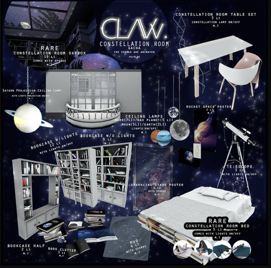 C L A Vv. Constellation Room - Rug