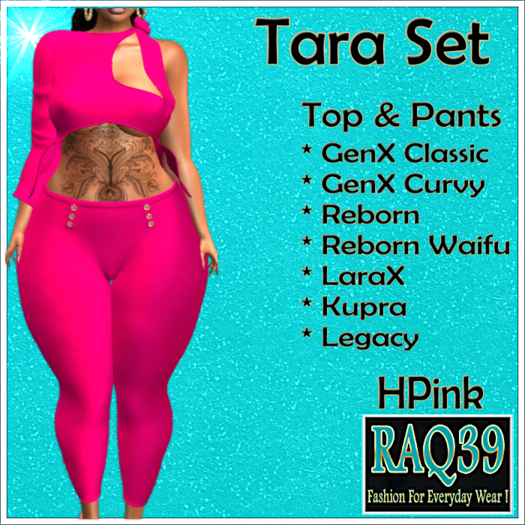 [R39] Tara Set-HPink