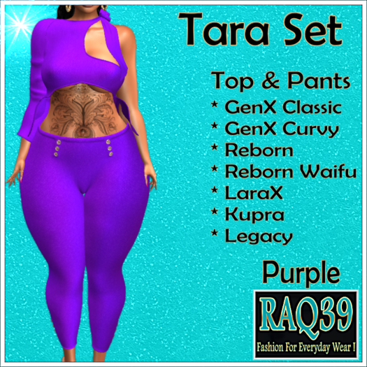[R39] Tara Set-Purple