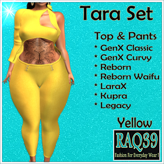 [R39] Tara Set-Yellow