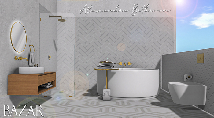 ~BAZAR~Alessandra Bathroom PG