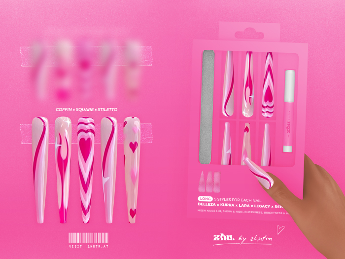 zhu. Loveeee long nails