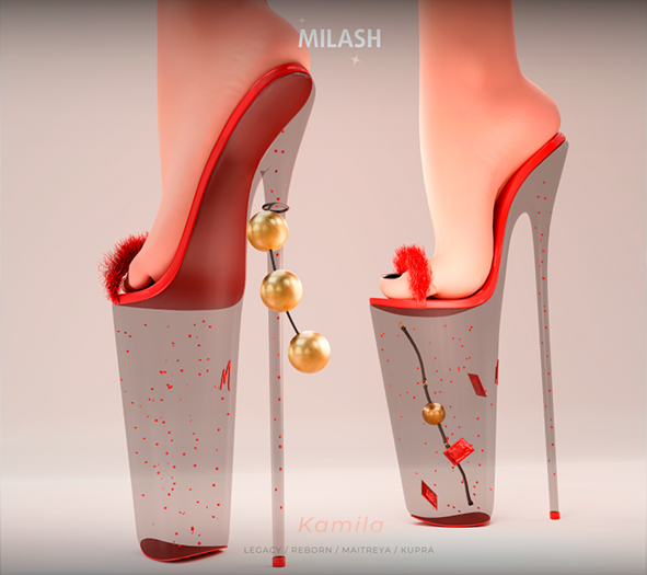 Second Life Marketplace - Milash : Kamila Heels / FatPack