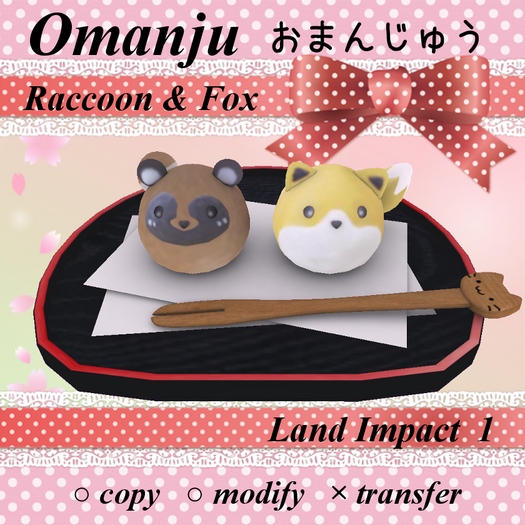 Omanju - Raccoon & Fox