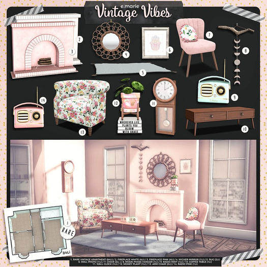 e.marie // Vintage Vibes (9) Radio Mint { rez }