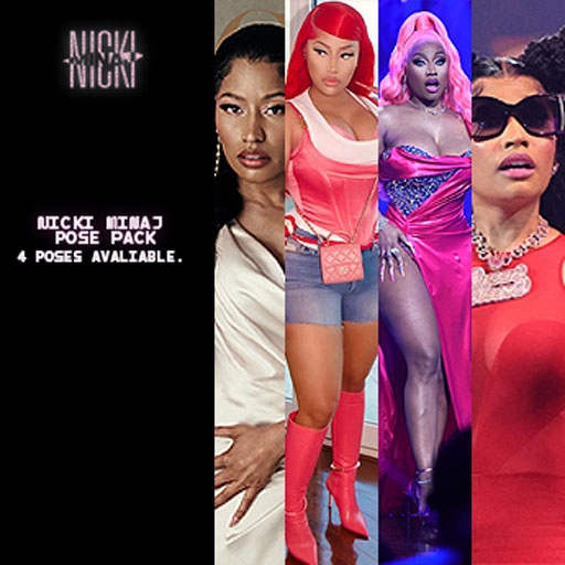 PINKFRIDAY. Nicki Minaj Pose Pack. (Bento)