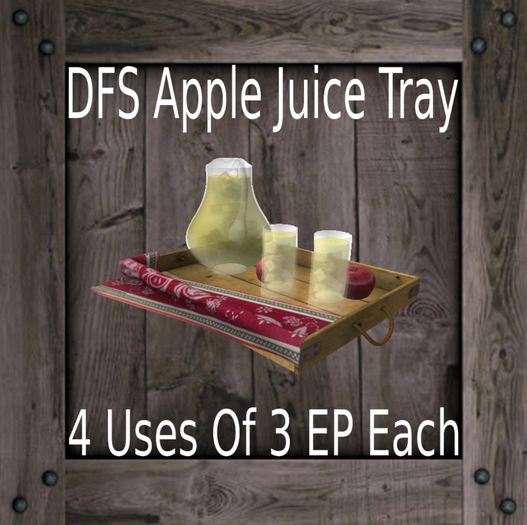 DFS Apple Juice Tray