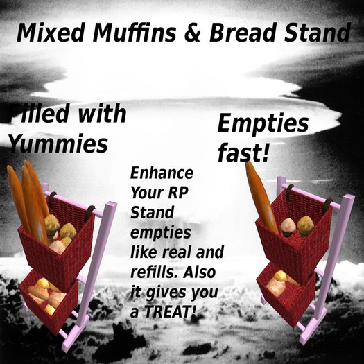 Mixed Muffins & Breads Stand