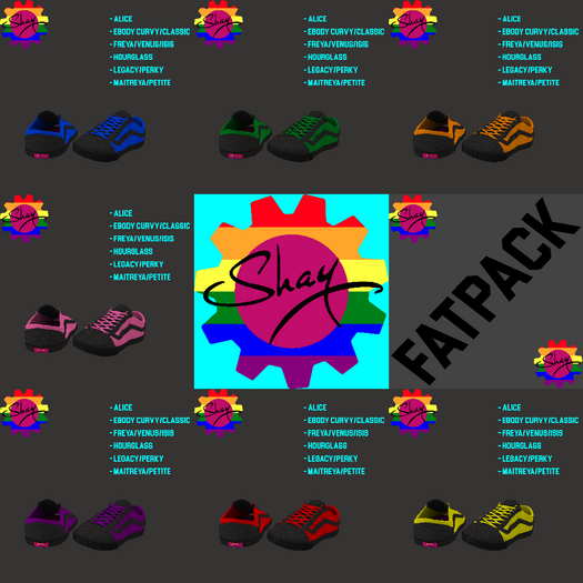 Color Leather Sneakers (F) Fatpack 3
