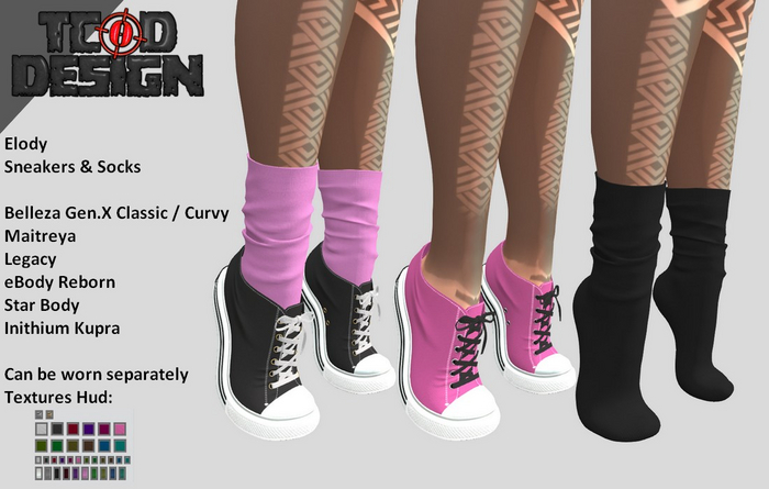 Sneakers & Socks ~ Elody [DEMO]