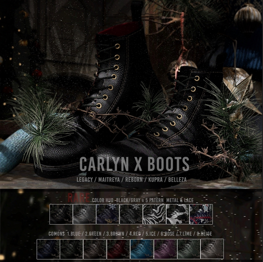 9. Savin. - Carlyn x Boots - (Legacy) - RARE