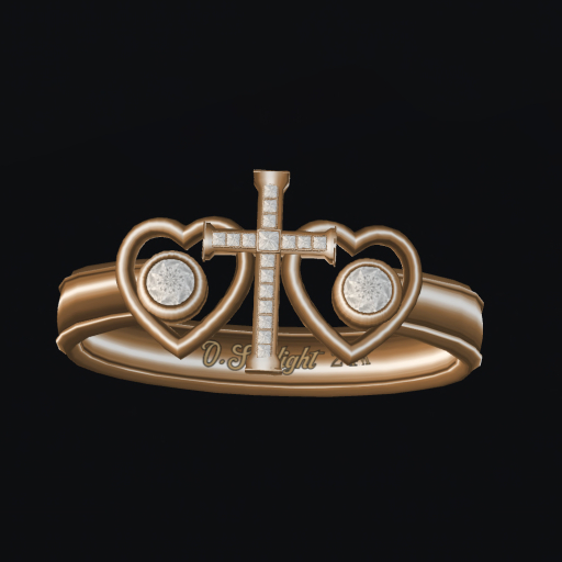God Bless Our Love Ring {OS} - R