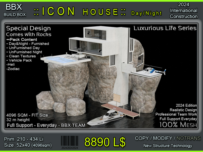 HOUSE - ICON - NEW ! 