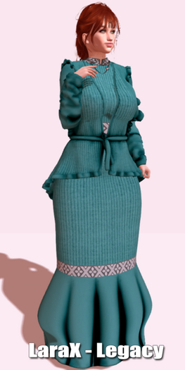 !!! Revna !!! 520 Unicorn 30s Fashions Dress