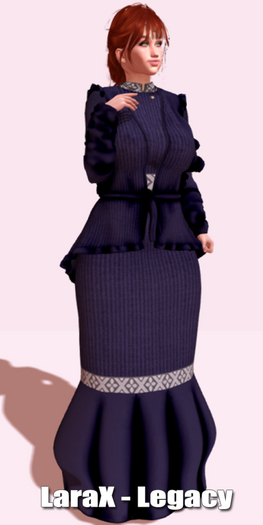 !!! Revna !!! 520 Lavender 30s Fashions Dress