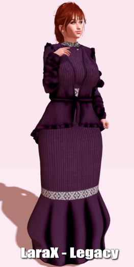 !!! Revna !!! 520 Fusia 30s Fashion Dress