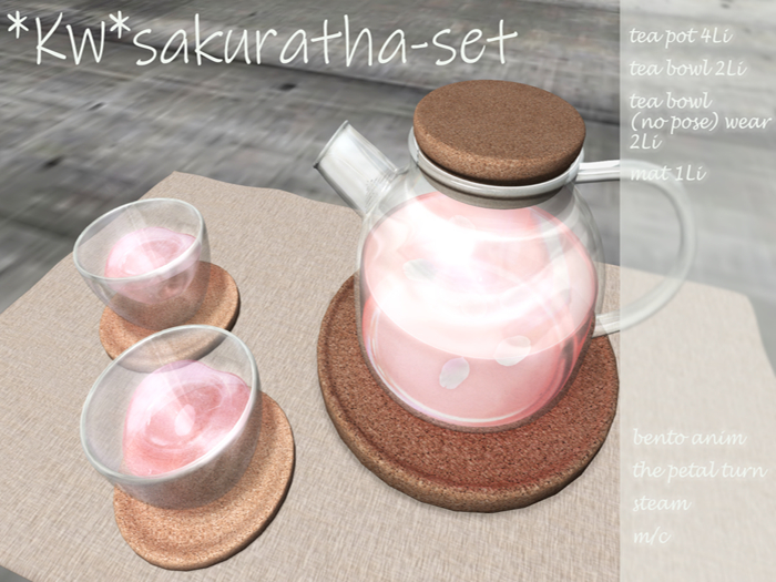 *KW*sakuracha-set