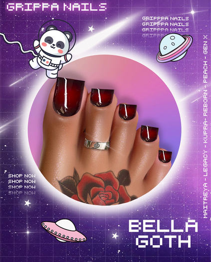 Grippa Pedi:: Bella Goth Set