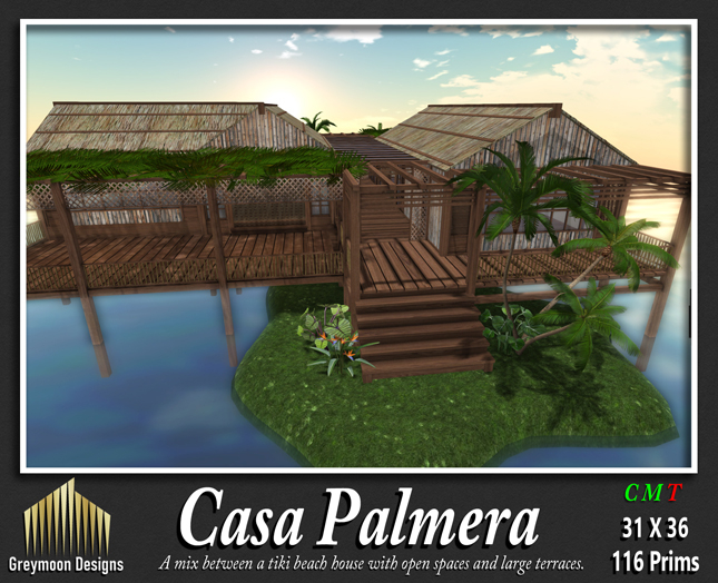 {Greymoon Designs} [BOXED] ~ Casa Palmera