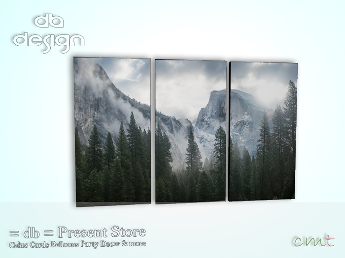 ::db:: Wall Art Canvas Set National Park (add)