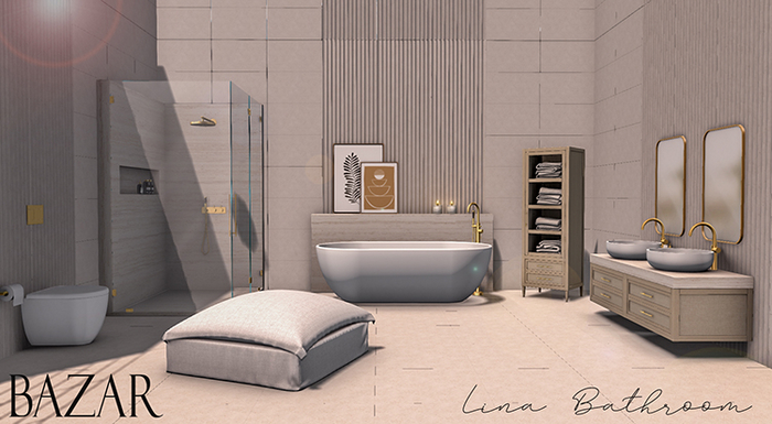 ~BAZAR~Lina Bathroom PG