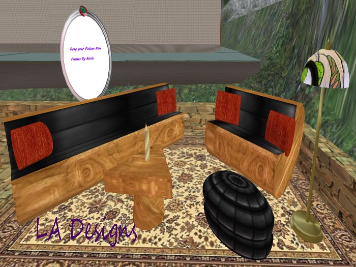 Log Living room set