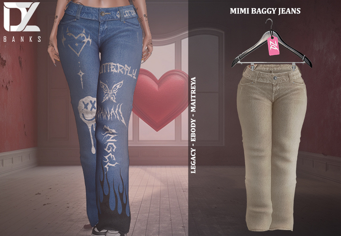 [DZ] Mimi Beige Low Rise Jeans! UNPACK