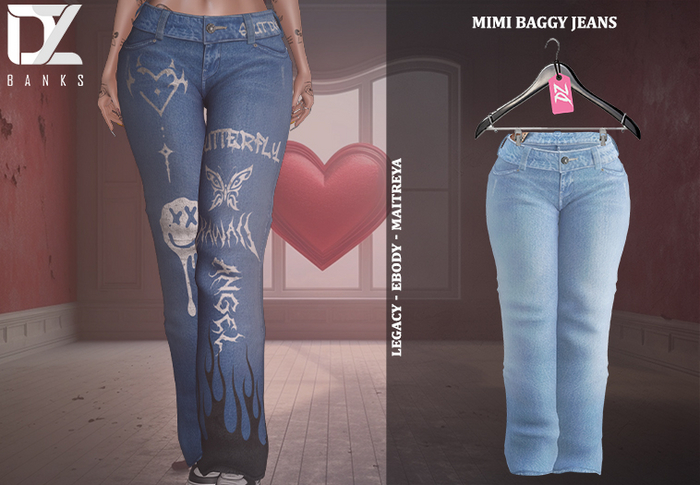 [DZ] Mimi Cleire  Low Rise Jeans! UNPACK