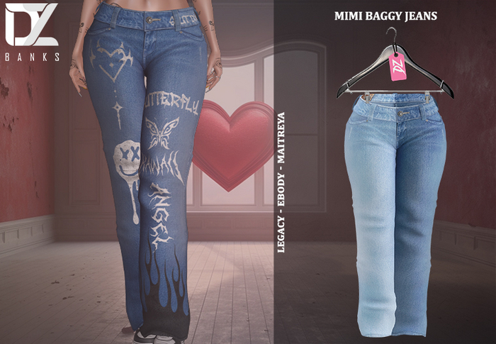 [DZ] Mimi Half Low Rise Jeans! UNPACK