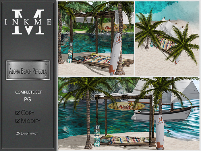 ::InkMe:: Aloha Beach Pergola PG