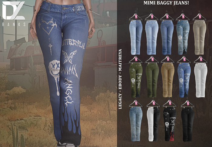[DZ] Mimi Low Rise Jeans FATPACK! UNPACK