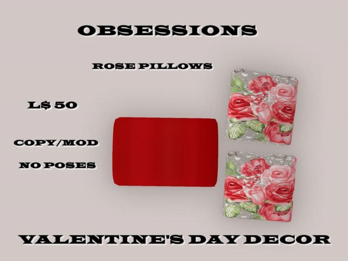 ROSE PILLOW SET