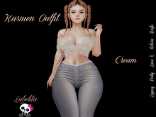 [LABELITA] Karmen Outfit Cream