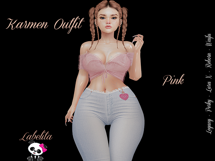 [LABELITA] Karmen Outfit Pink